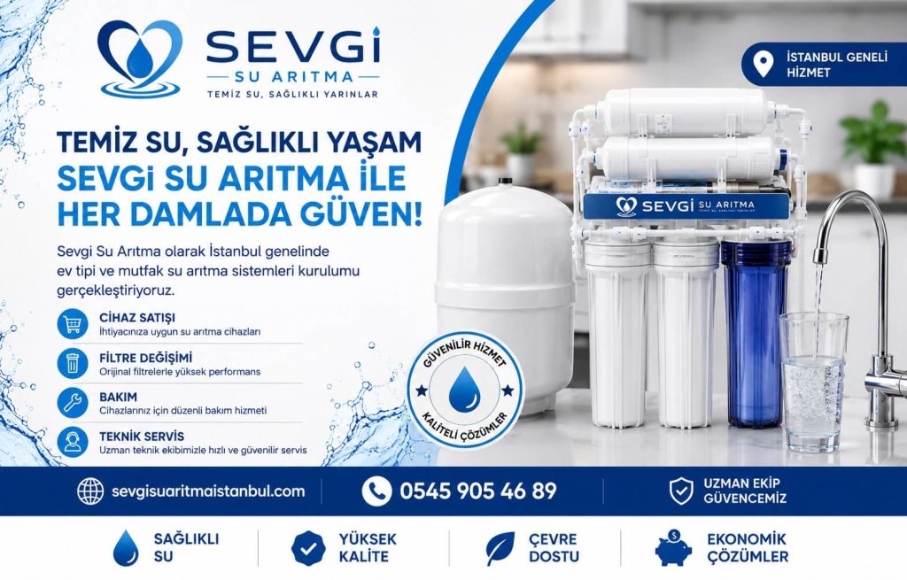 İstanbul sevgi Su Arıtma Sistemleri